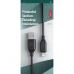 Дата кабель USB 2.0 AM to Lightning 1.0m braided Zebra XO (NB235_L_White)