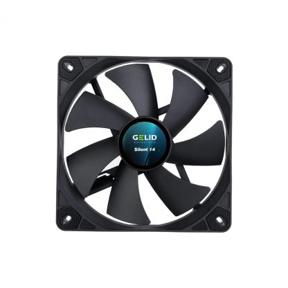 Кулер для корпуса Gelid Solutions Silent 14 Black 140 mm (FN-PX14-11)