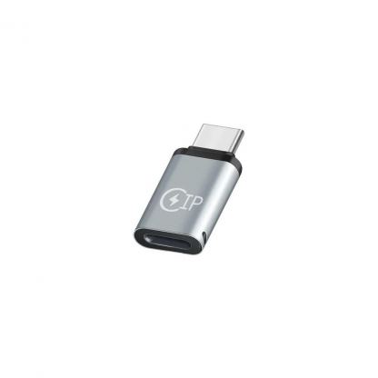 Перехідник Lightning F to USB-C M gray XoKo (XK-AC-027)