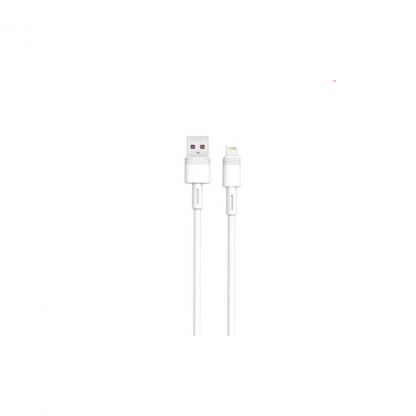 Дата кабель USB 2.0 AM to Lightning 1.0m 5A white XO (XO-NBQ166-L-1-WH)