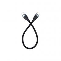 Дата кабель USB-C to USB-C 0.25m black Dengos (NTK-TC-TC-SHRT-BLACK)