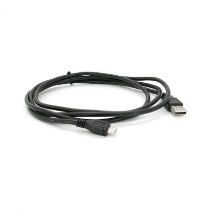 Дата кабель USB 2.0 AM to Micro 5P 1.5m black Voltronic (YT-AM/Mc-1.5Bl/00336)