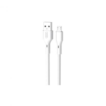 Дата кабель USB 2.0 AM to Micro 5P 1.0m white XO (NB230_M_White)