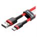 Дата кабель USB 2.0 AM to USB-C 3.0m 2A red Baseus (CATKLF-U09)