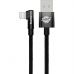 Дата кабель USB 2.0 AM to Lightning 1.0m 2.4A 90° corner black Baseus (CAVP000001)