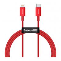 Дата кабель USB-C to Lightning 1.0m 20W red Baseus (CATLYS-A09)