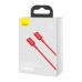 Дата кабель USB-C to Lightning 1.0m 20W red Baseus (CATLYS-A09)