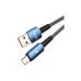 Дата кабель USB 2.0 AM to USB-C 1.0m 120W blue Essager (EXC120-CG03-P)