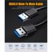 Дата кабель USB 3.0 AM/AM 2.0m 5Gbps black Essager (EXCAA-YTD01)