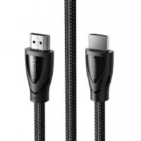 Кабель мультимедийный HDMI M to HDMI M 1.5m braided HD140 black UGREEN (80402)