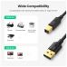Кабель для принтера USB 2.0 AM/BM 3.0m US135 black Ugreen (10351)