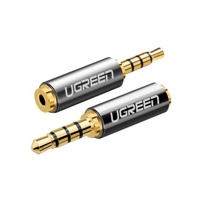 Перехідник 3.5mm M to 2.5mm F black Ugreen (20502)