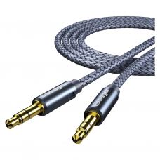 Кабель мультимедійний 3.5mm M to 3.5mm M 5.0m gray Essager (EYP35-DYD0G)