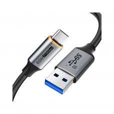 Дата кабель USB 3.1 AM to USB-C 1.5m Cabletime (CA915231)