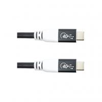 Дата кабель USB-C to USB-C 3.0m PD100W 40Gbps San Guan (CA914135)
