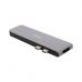 Порт-репликатор Choetech Dock-Station USB-C 7-in-1 (HDMI/картридер/USB-A/USB-C, for MacBook Pro/Air) (HUB-M14-GY-V2)