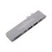Порт-репликатор Choetech Dock-Station USB-C 7-in-1 (HDMI/картридер/USB-A/USB-C, for MacBook Pro/Air) (HUB-M14-GY-V2)