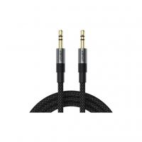 Кабель мультимедійний 3.5mm M to 3.5mm M 1.0m black Acefast (6974316285267)