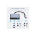 Концентратор Dynamode USB-C 3-in-1 1xHDMI 4K + 1xUSB 3.0 + 1xUSB-C PD 87W (Multiport USB-C 3-in-1 dark grey)