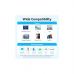 Концентратор Vention USB-C 5-in-1 HDMI + USB 3.0 + USB 2.0 + USB-C 2.0 + PD 100W (TGLHB)