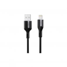 Дата кабель USB 2.0 AM to Lightning 1.0m 2.4A black Choetech (XAL-0003-BK-V2)