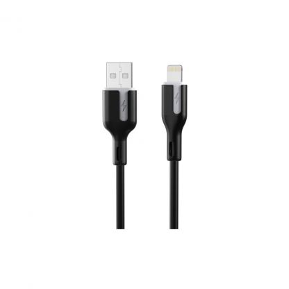 Дата кабель USB 2.0 AM to Lightning 1.0m 2.4A black Choetech (XAL-0003-BK-V2)