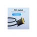 Кабель мультимедійний DVI M to VGA M 1.5m 24+1pin black Vention (EABBG)