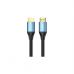 Кабель мультимедійний HDMI M to HDMI M 12.0m V1.4 4K60Hz PVC aluminum alloy blue Vention (ALHSM)