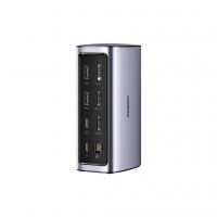 Порт-реплікатор Ugreen USB-C Multifunctional Docking Station 12in1 USB HDMI DP RJ45 AUX SD TF (90325)