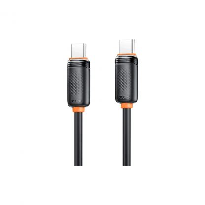 Дата кабель USB-C to USB-C 1.0m 60w black XO (NB-Q302B-CC.black)