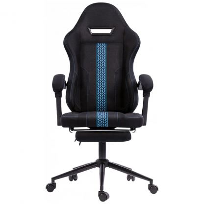 Кресло игровое GT Racer X-2331 Black/Blue (X-2331 Fabric Black/Blue)