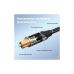 Кабель мультимедийный Optical Toslink 1.5m 5.1ch gray Vention (BAVHG)