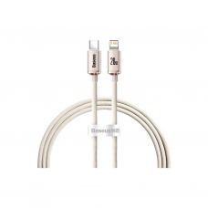 Дата кабель USB-C to Lightning 1.2m 20W pink Baseus (CAJY001304)