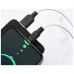 Дата кабель USB 2.0 AM to USB-C 2.0m 3A silicone X21 Plus black+white HOCO (6931474713889)