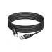 Дата кабель USB 2.0 AM to USB-C 3.0m X91 Radiance black HOCO (6931474788726)