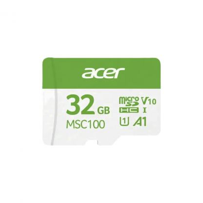 Карта пам'яті Acer 32GB microSD MSC100 /U1/ V10/A1 Read 100MB/s / Write 10MB/s (BL.9BWWA.335)