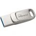 USB флеш накопитель Wibrand 128GB Bee Silver USB 3.2/Type-C (WI3.2TC/BE128TC039S)