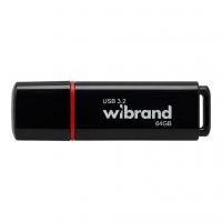 USB флеш накопичувач Wibrand 64GB Scarab Black USB 3.2 (WI3.2/SC64P11B)
