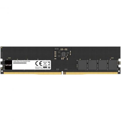 Модуль памяти для компьютера DDR5 8GB 5600 MHz Black Lexar (LD5U08G56C46ST-BGS)