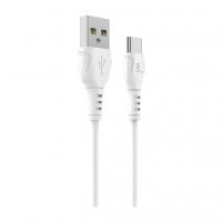 Дата кабель USB 2.0 AM to USB-C 1.0m PVC white Wibrand (WI.DC/BO1W-UC)