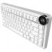 Клавіатура Ajazz AK820 V2 White Peach Switch Wireless/Bluetooth/USB UA White (AK820-V2-WP-S-W)
