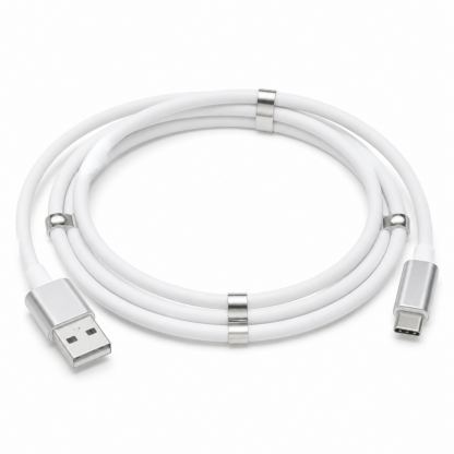 Дата кабель USB 2.0 AM to USB-C 1.0m 2.4A white XoKo (XK-UTC-001-WH)