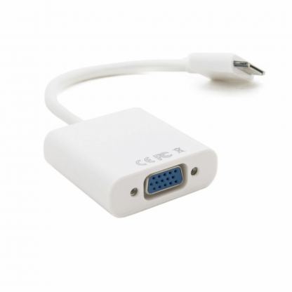 Кабель мультимедийный Apple 30-pin to VGA 0.15m Extradigital (KBA1649)