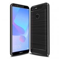 Чехол для моб. телефона Laudtec для Huawei Y6 Prime 2018 Carbon Fiber (Black) (LT-HY6PM18)