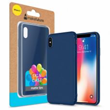 Чехол для мобильного телефона MakeFuture Skin Case Apple iPhone XS Blue (MCSK-AIXSBL)