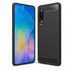 Чехол для мобильного телефона Laudtec для Huawei P30 Carbon Fiber (Black) (LT-P30B)