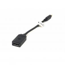 Перехідник mini DisplayPort (Thunderbolt) M — DisplayPort F 0.2m PowerPlant (CA910472)
