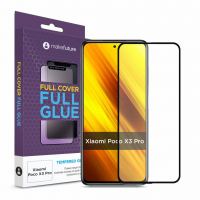 Стекло защитное MakeFuture Xiaomi Poco X3 Pro Full Cover Full Glue (MGF-XPX3P)