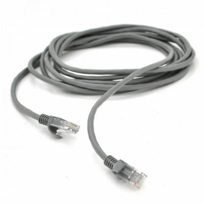 Патч-корд 25м, RJ-45, Cat.5e, CU, медь, серый Ritar (PCR-CU/25G / 05203)