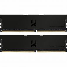 Модуль памяти для компьютера DDR4 16GB (2x8GB) 3600 MHz Iridium Pro Deep Black Goodram (IRP-K3600D4V64L18S/16GDC)